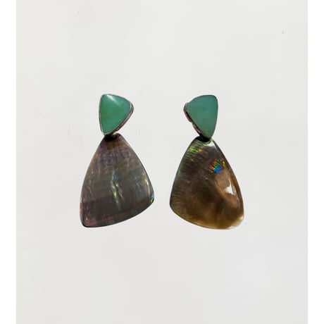 Shell × Stone Earrings