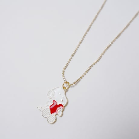 LOVE SNOOPY NECKLESS