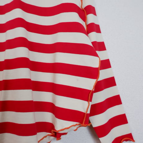 SISMA BORDER LS TEE/RED