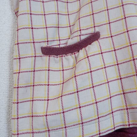 50s CHECK VEST