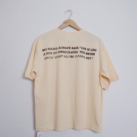 FOREST'S MOM message TEE/SAND
