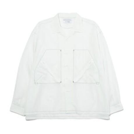 LIGHTWEIGHT MICRO SHIRT /WHITE