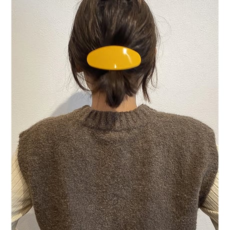 Jumbo Oval Clip / OCHRE