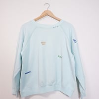 80s-90s Embroidery Sweat/MINT