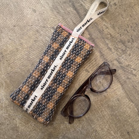 Kantha Glasses Pouch/G