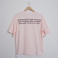 FOREST'S MOM message TEE/PINK