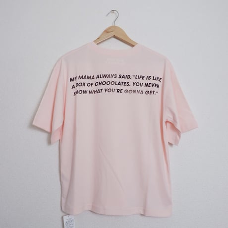 FOREST'S MOM message TEE/PINK