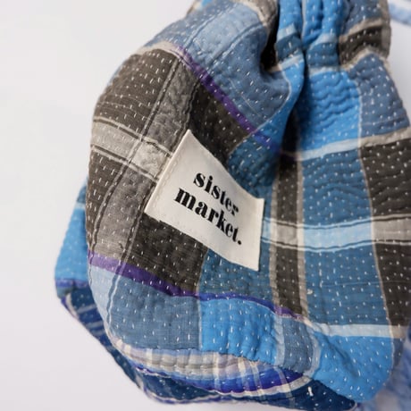 KANTHA 巾着/D