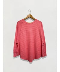 Border Pullover / Pink