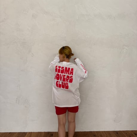 SISMA LOVERS CLUB LS TEE/WHITE