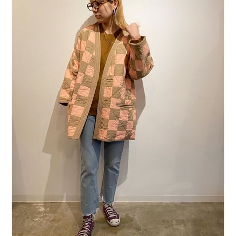 QUILT JACKET / PINK