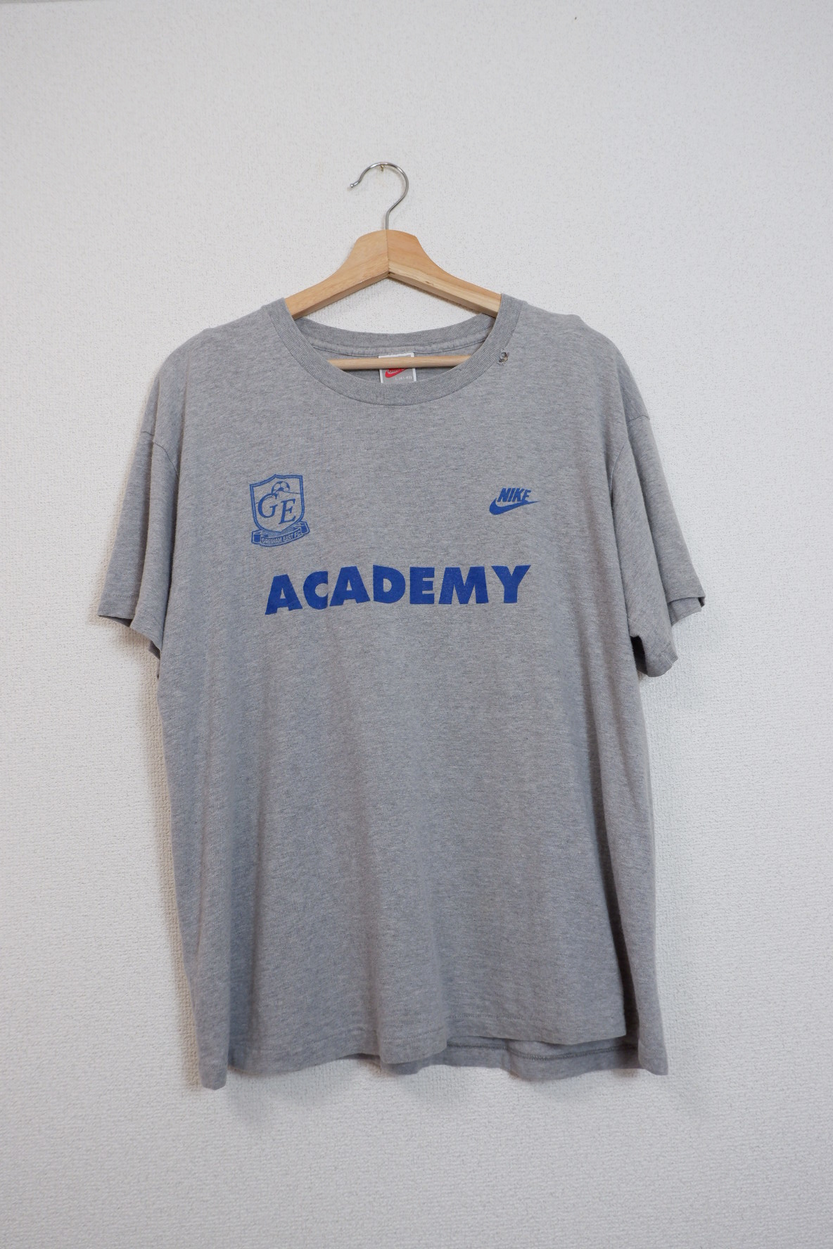 ✅90s NIKE TEAM リンガー ハーフボタン シャツ ✓90s NIKE TEAM リンガー ハーフボタン シャツ