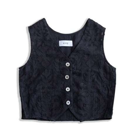 Jacquard vest