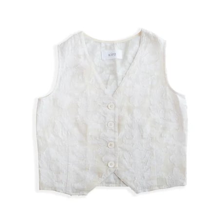 Jacquard vest