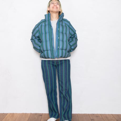 MARU STRIPED DENIM