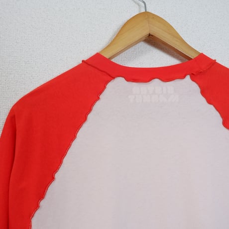 ORIGINAL RAGLAN LS TEE /  RED×PINK