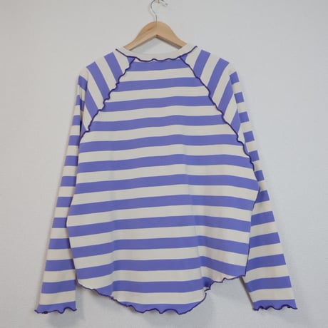 SISMA BORDER LS TEE/PURPLE