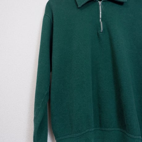 HALF ZIP SWEAT GREEN