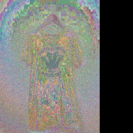 THE COLD FIGHTER right yellow tee