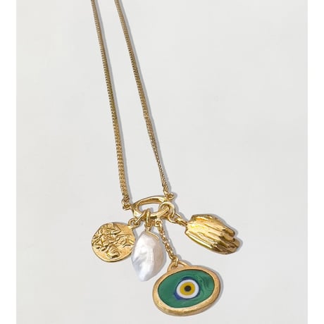 Eye & Hand Necklace