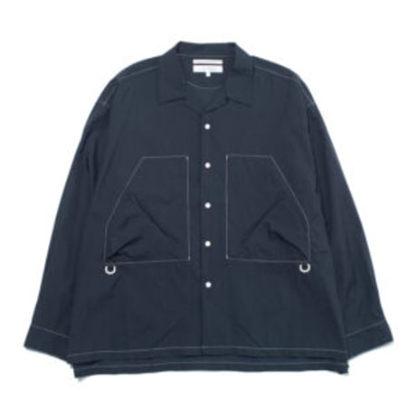 LIGHTWEIGHT MICRO SHIRT /NAVY