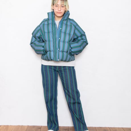 MARU STRIPED DENIM