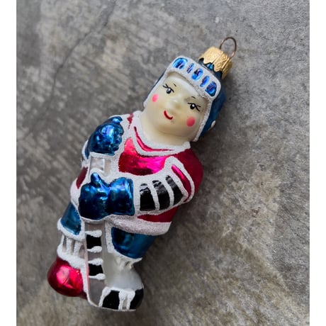 Christmas Ornament / Ice Hockey Player