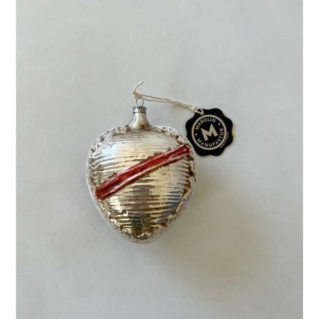 Christmas Ornament / Heart with Ribbon💝