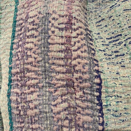 Kantha Short Handle tote　C