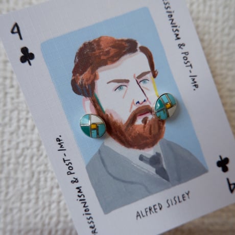 silver pierce oval