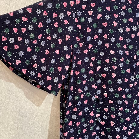 heart navy short ronpers