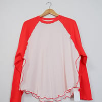 ORIGINAL RAGLAN LS TEE /  RED×PINK