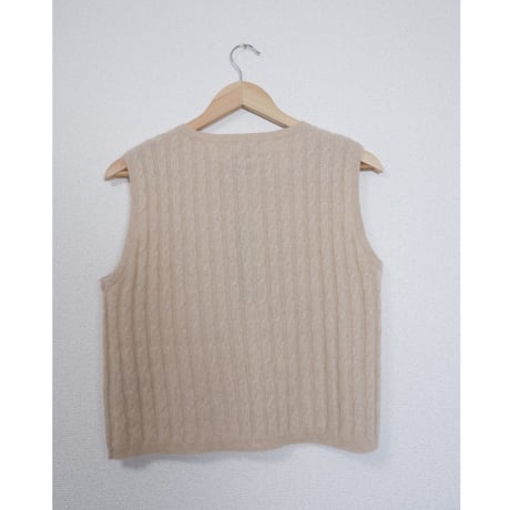Cashmere Knit Vest