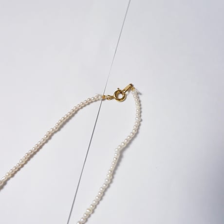 MIDNIGHT HEART PEARL NECKLACE