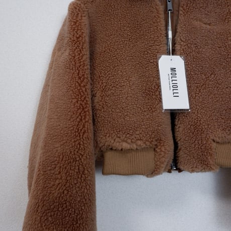 ZIP JACKET / BROWN