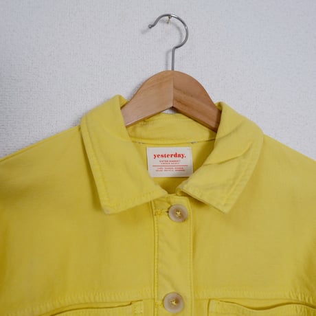 YELLOW 短丈 JACKET