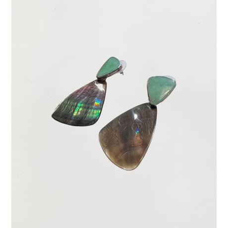 Shell × Stone Earrings