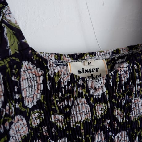 SISTER MARKET ONEPIECE /black froral