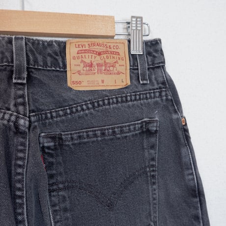 LEVI'S 550 BLACK①