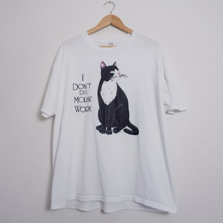 CAT "WORK" TEE
