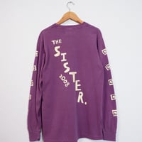 THE SISTER LS TEE/PURPLE