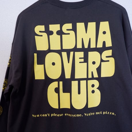 SISMA LOVERS CLUB LS TEE/BLACK