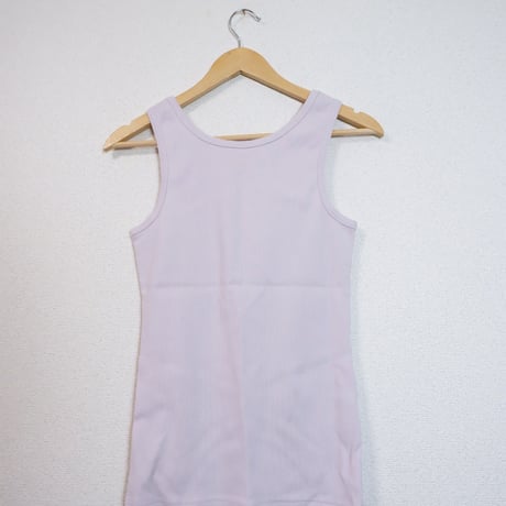 RIB TANKTOP/PURPLE