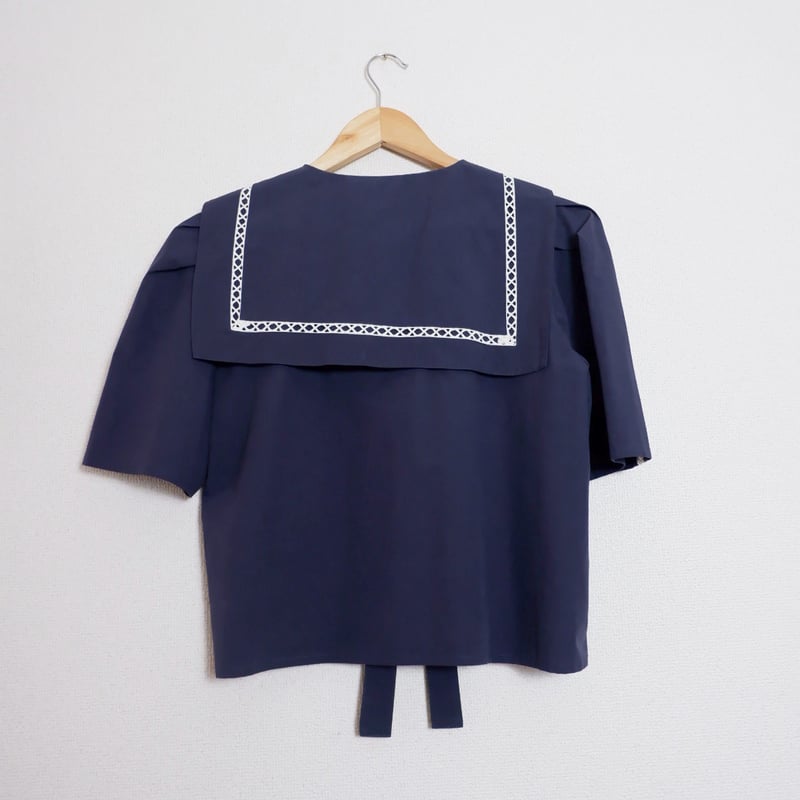 quitan SAILOR TOP 新品未使用 SAILOR NECK BLOUSE/NAVY | sister market.