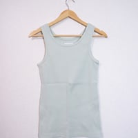 RIB TANKTOP/MINT GREEN