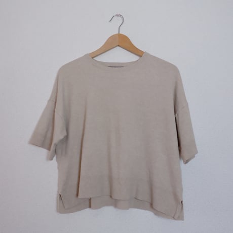 SUMMER KNIT TEE