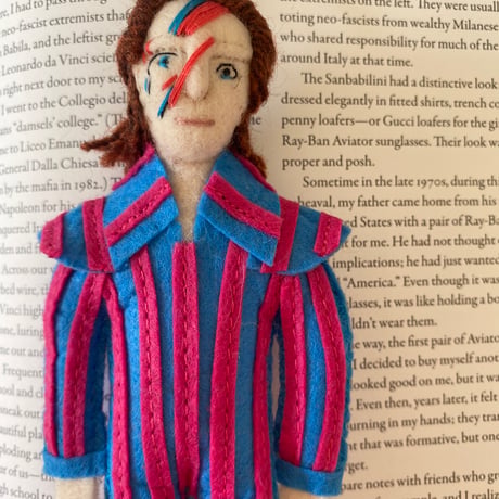 David Bowie Ornament