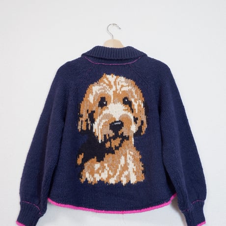 DOG KHIT JACKET/NAVY