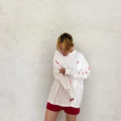 SISMA LOVERS CLUB LS TEE/WHITE