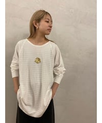 Sheer Loose Fit Pullover / Natural White
